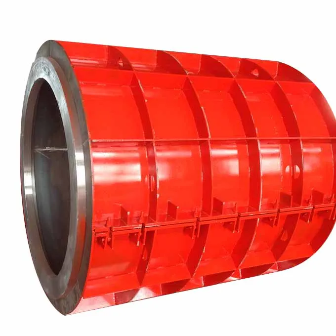 Diameter from 300mm to 2500mm hanging roller concrete pipe mould machine