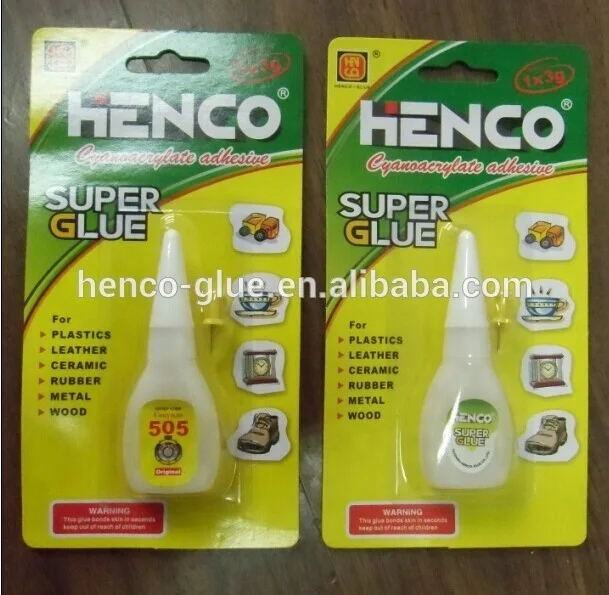 High Strong Super Glue for Plastic Fast Bond 5g Per Bottle