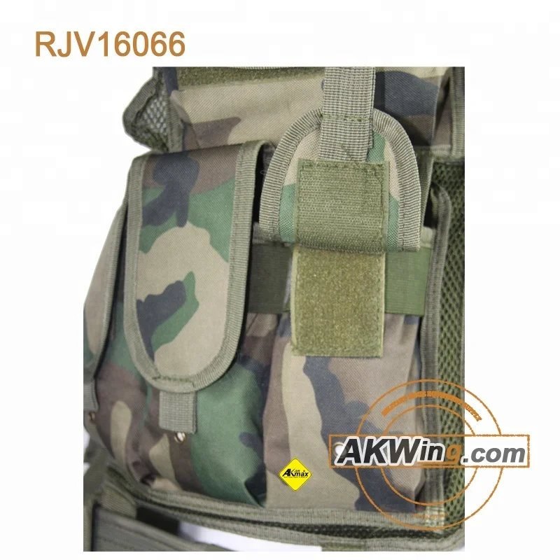 Woodland Classic SWAT Tactical Police Vest With Duty Belt