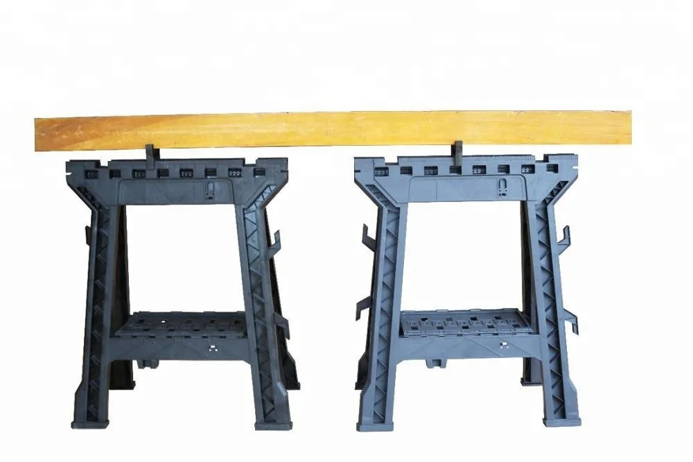Foldable sawhorse, sawhorse for chainsaw, easy sawhorse