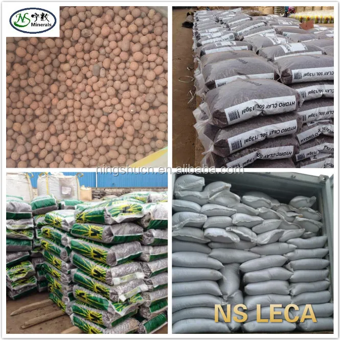 High strong storing water Expanded Clay pepples for Hydroponics