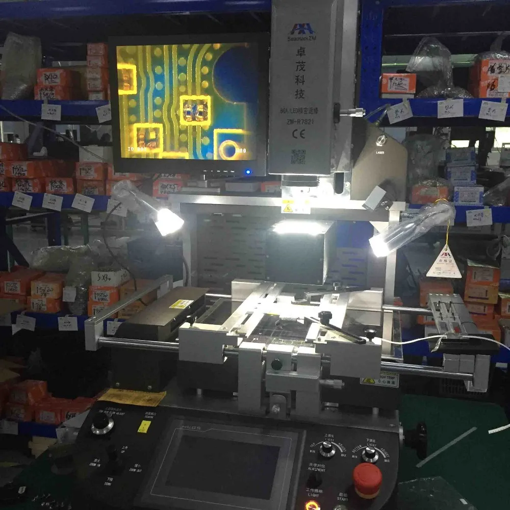 Электронный компонент удаления стружки машина инструменты ZM-R720 bga ic чип информация о пайке и выпаивания горячим воздухом
