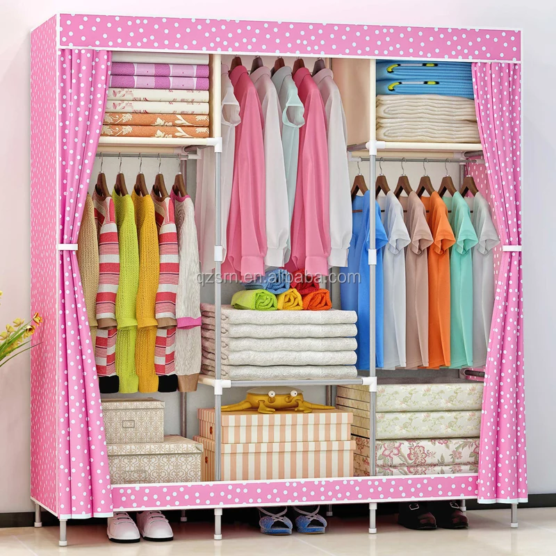 Оптовая продажа, мебель для детской спальни, дешевая одежда, складной тканевый шкаф, шкаф для детской одежды, дизайн almirah