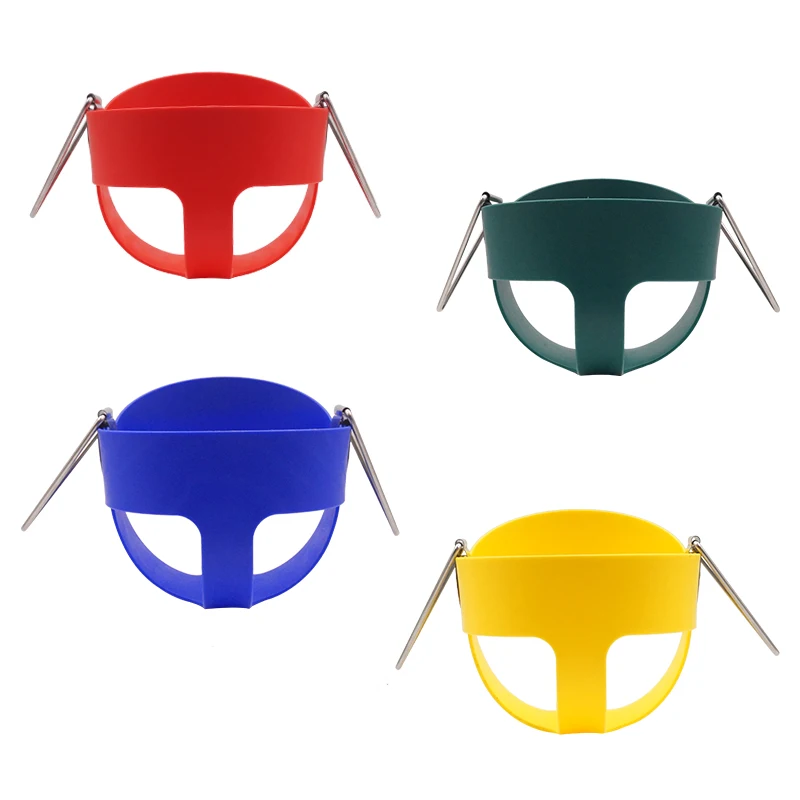 
High quality outdoor garden park kids bucket swing seat EVA baby swing 