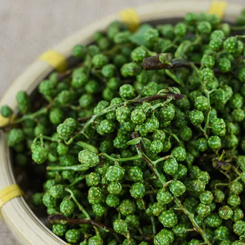 
Trustworthy China manufacturer supply 2020 new products food condiment green sichuan peppercorn 