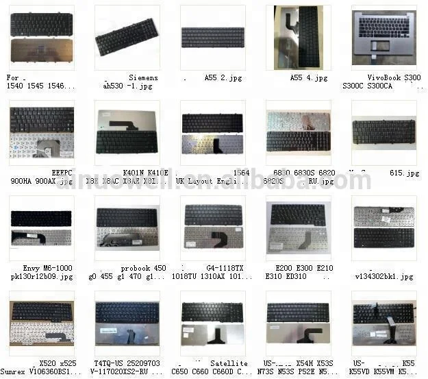 original new laptop spare parts / A B C D Cover / DC power jack / keyboards / CUP cooling fan for notebook repairment