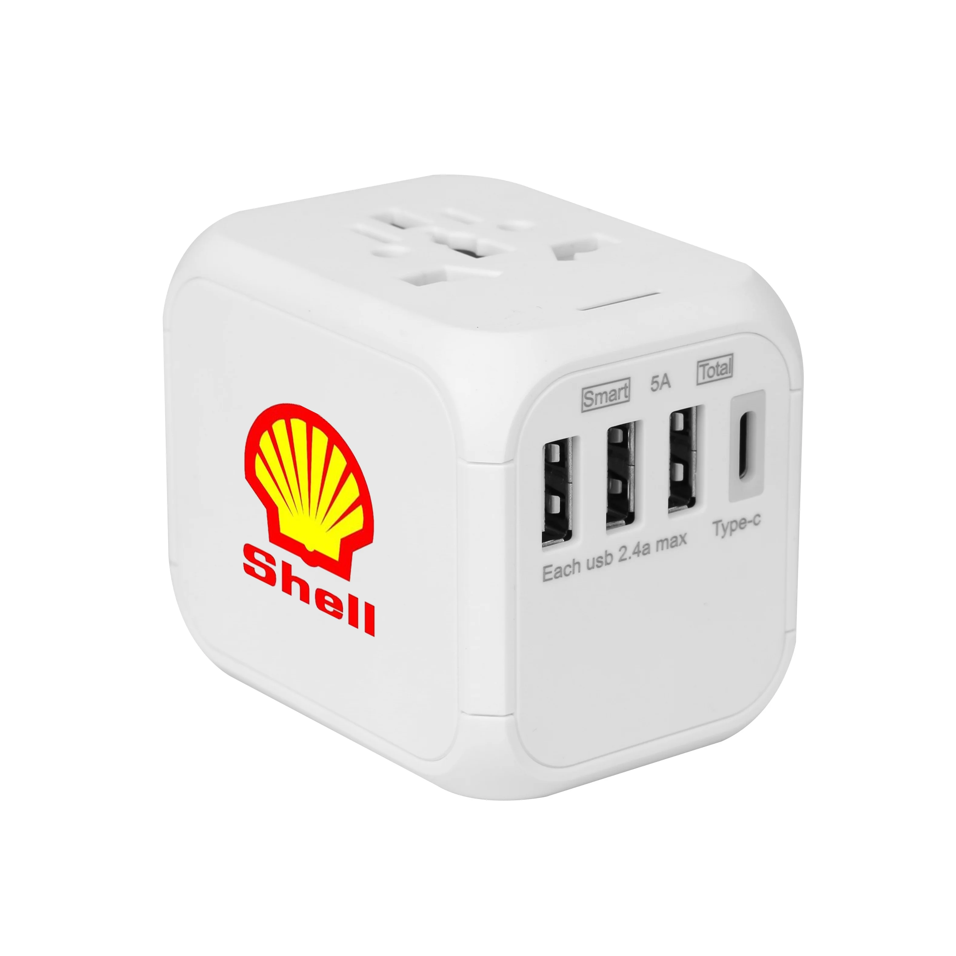 universal travel adapter nice quality with auto resetting fuse Corporate promotional gift sets business gift items for men