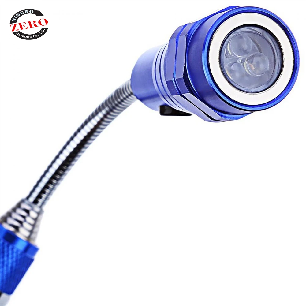 Torch Arm Led Gooseneck Work Light Working with Magnet Magnetic Magnet Lampe Torche 3W Cob Flexible Flashlight