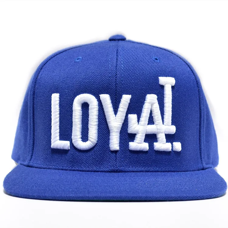 Custom 100% Acrylic Snapback Hats Mens Snapback Cap with Embroidery Logo