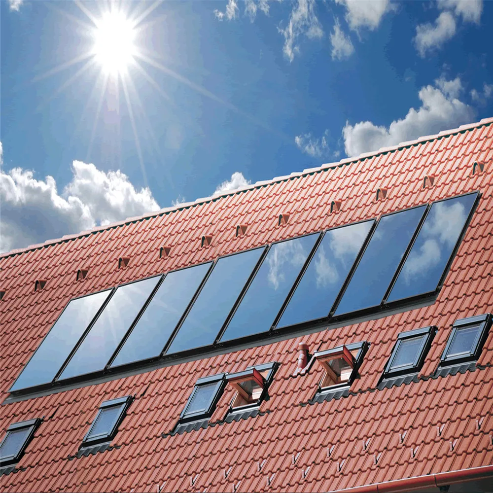 Solar panel thermal collector