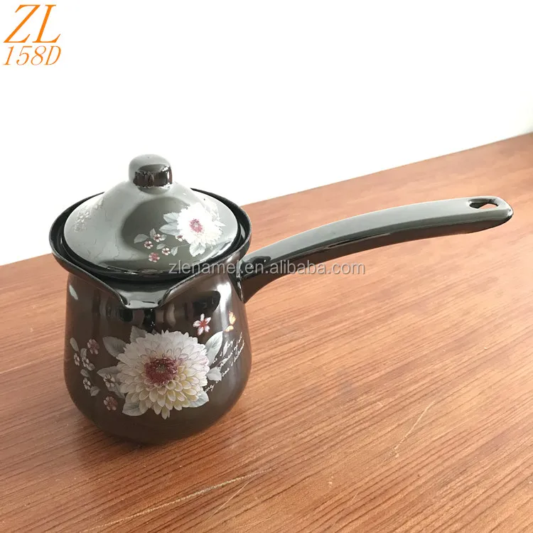 
158D Coffee Pot Enamel Coffee Pot Enamel Coffee Warmer 