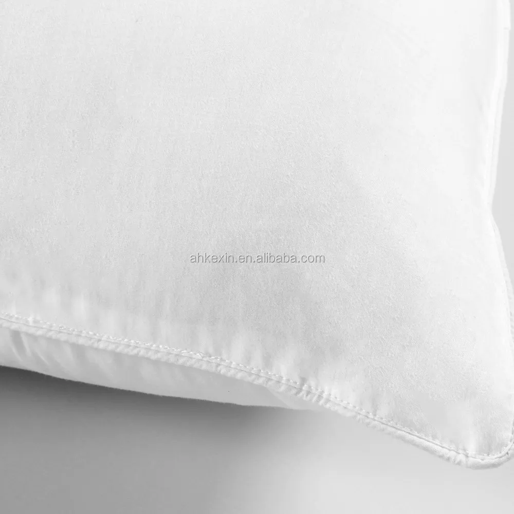 
Wholesale king size down feather cotton filling pillow 