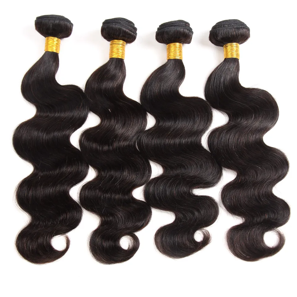 Cheap 10a Grade Virgin Brazilian 8-30 Inch Hair Extension Body Wave Human Hair Bundles