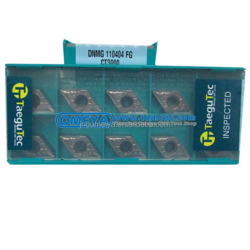Вольфрамовая карбидная вставка CNMG190612 MT TT5080 taegutec Сертификат ISO