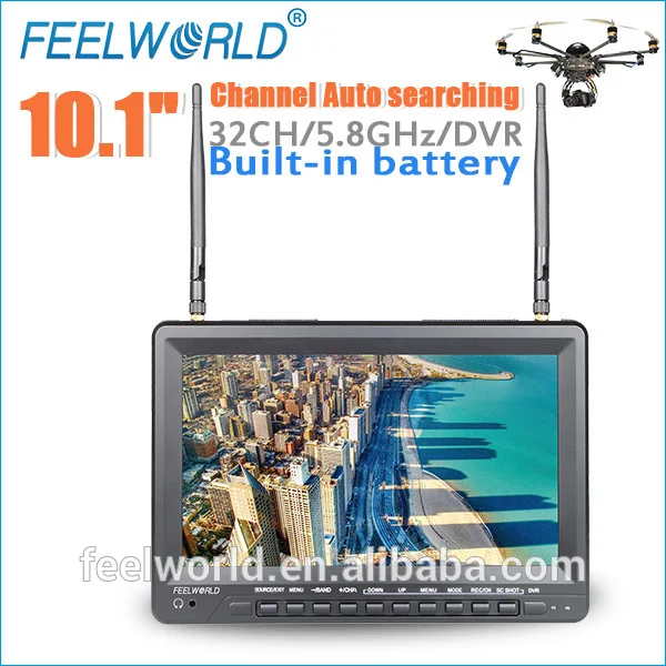 Feelworld 10 дюймов жк-монитор с яркость 500cd / m2 для dji распространение крылья s1000 octocopter