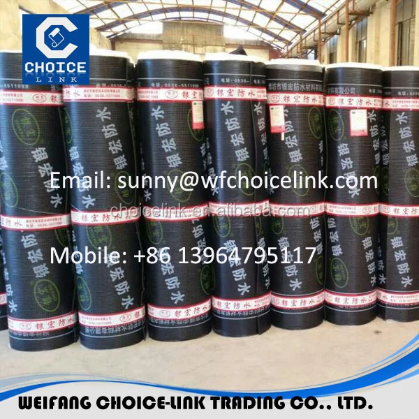 
SBS bitumen modified torch down rolls 