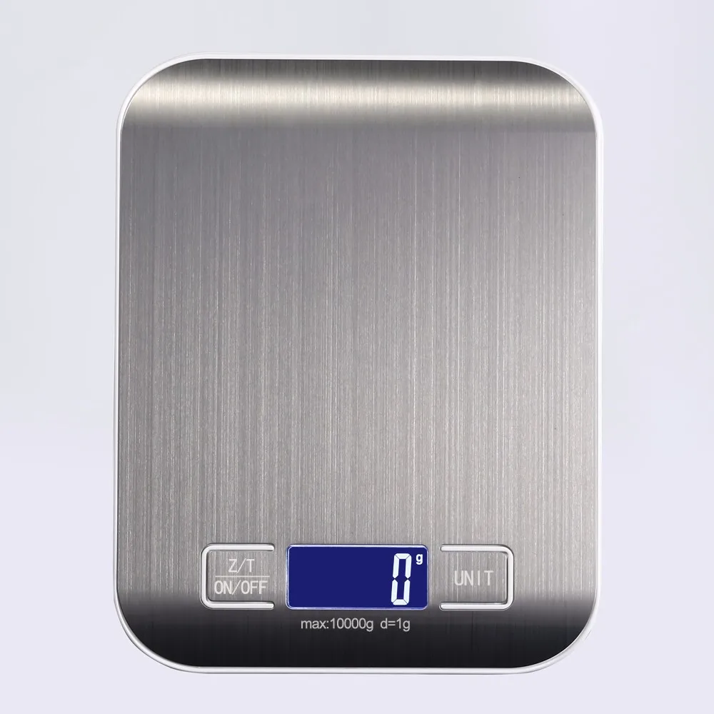 Горячая Распродажа водонепроницаемые Многофункциональные Кухонные цифровые весы из нержавеющей стали 5 кг 11 фунтов