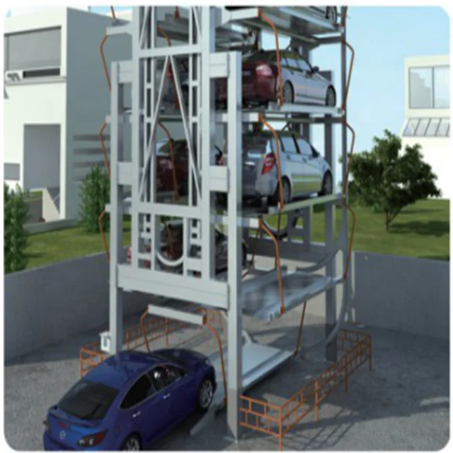 PCS Smart Auto Tower Type Parking System, Intelligent Stereo tower mechanical smart parking lift