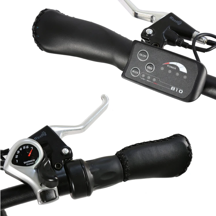 Электрический велосипед с толстыми шинами