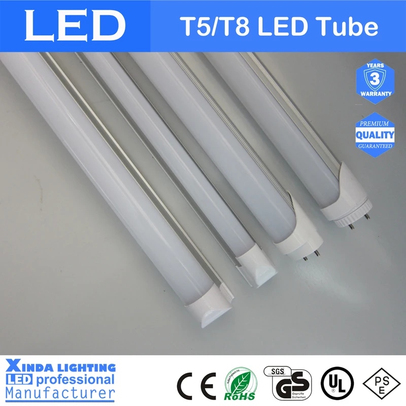 
high lumens t5 t8 integrated tube split tube 600mm 1200mm 9w 18w 36w led reb tube 