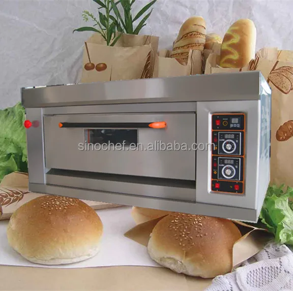 Commercial Gas Bread Cake Chicken Meat Bakery Oven (1 deck 2 trays)