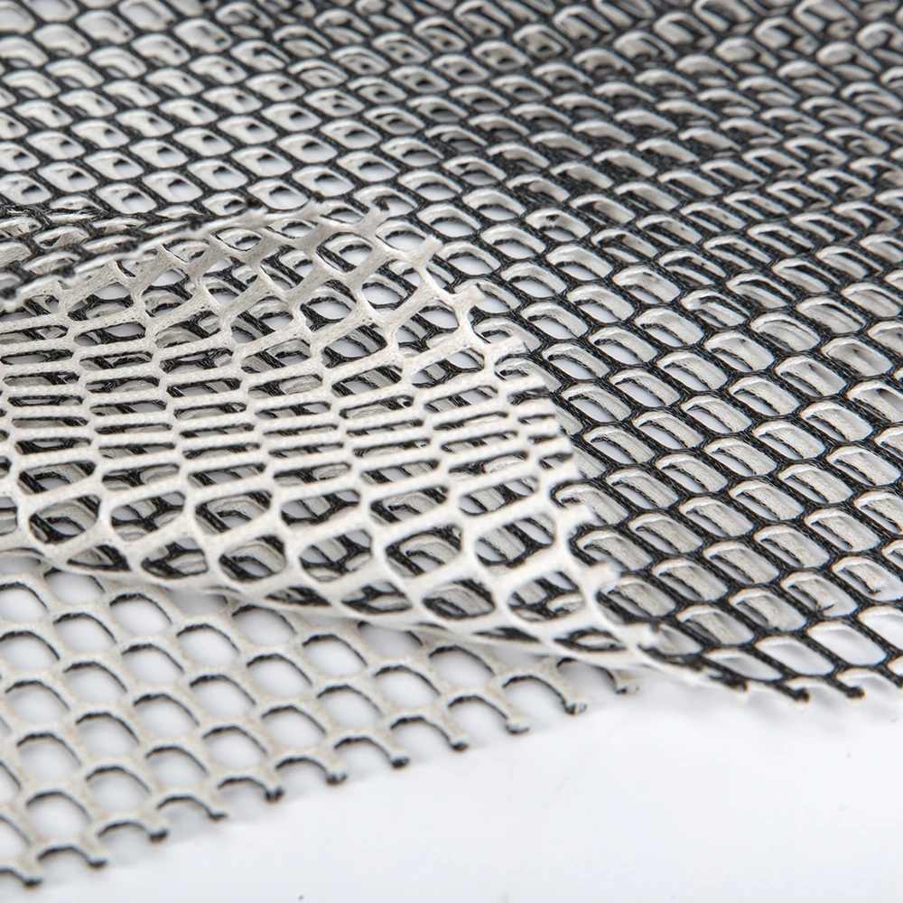 
3d air mesh fabric for knapsack belt shoes woman garments Comfortable mesh fabrics 100 polyester mens casual shoes 