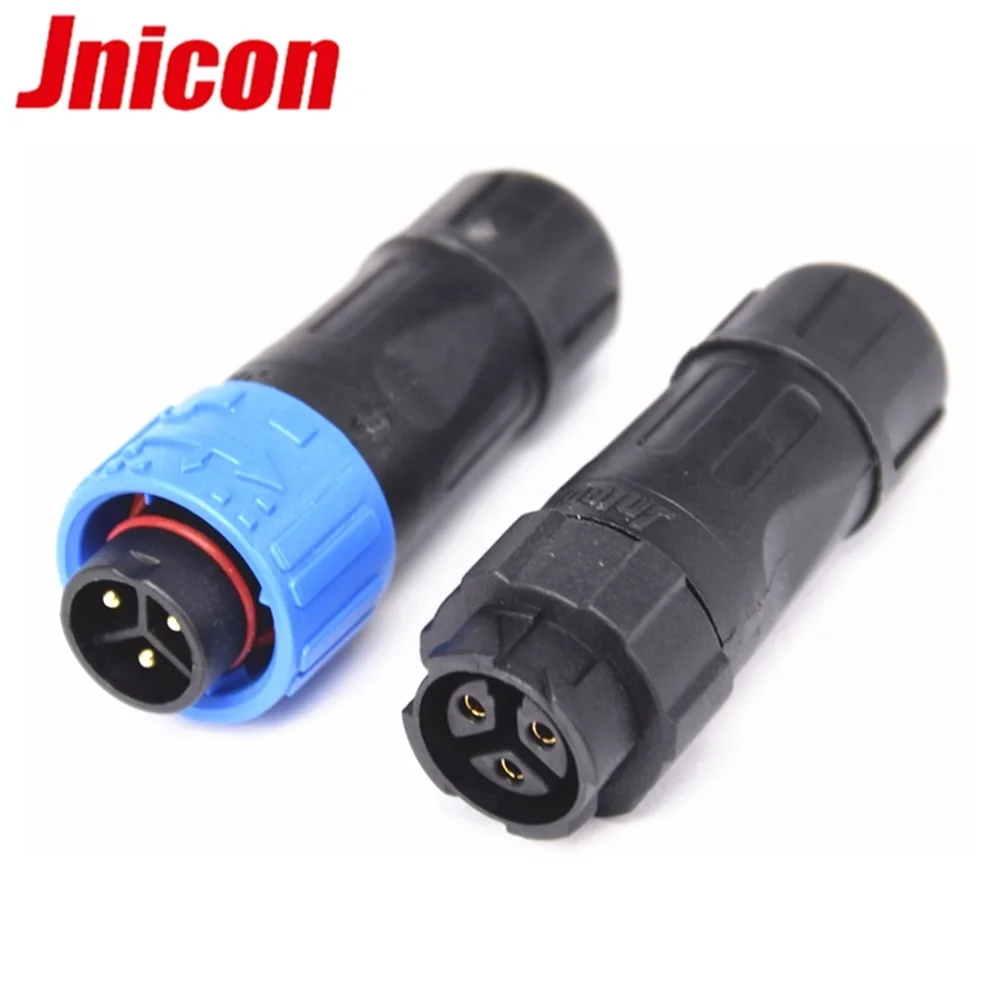 3pin водонепроницаемый led Электрический кабель с разъёмом 0.3/0.5/0.75 мм провода