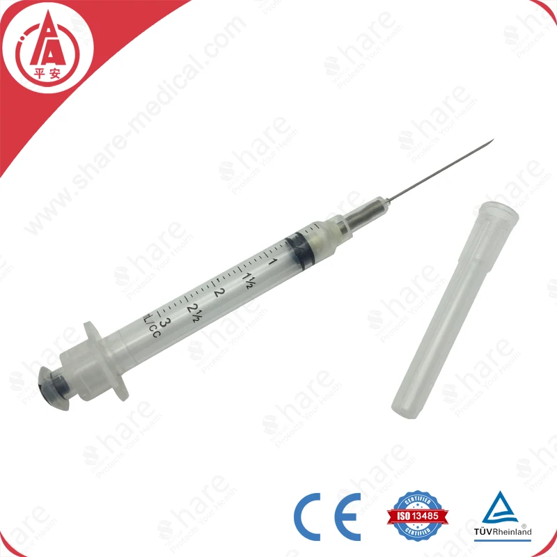 Автоматическая Выдвижная Игла 3 мл безопасный шприц