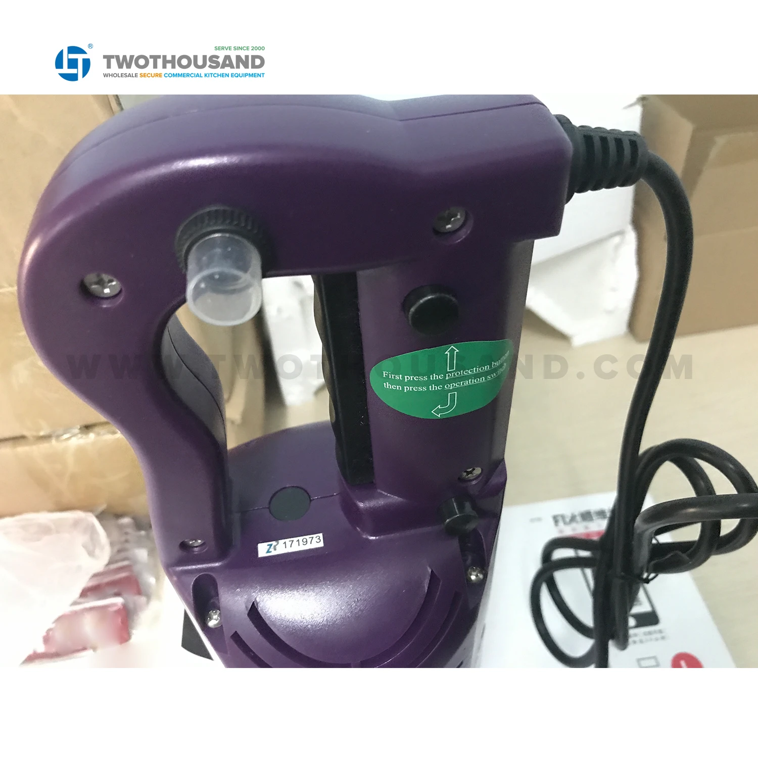 
Multi-Function Industrial Mini Electric Hand Blender Constant Speed Food Mixer 