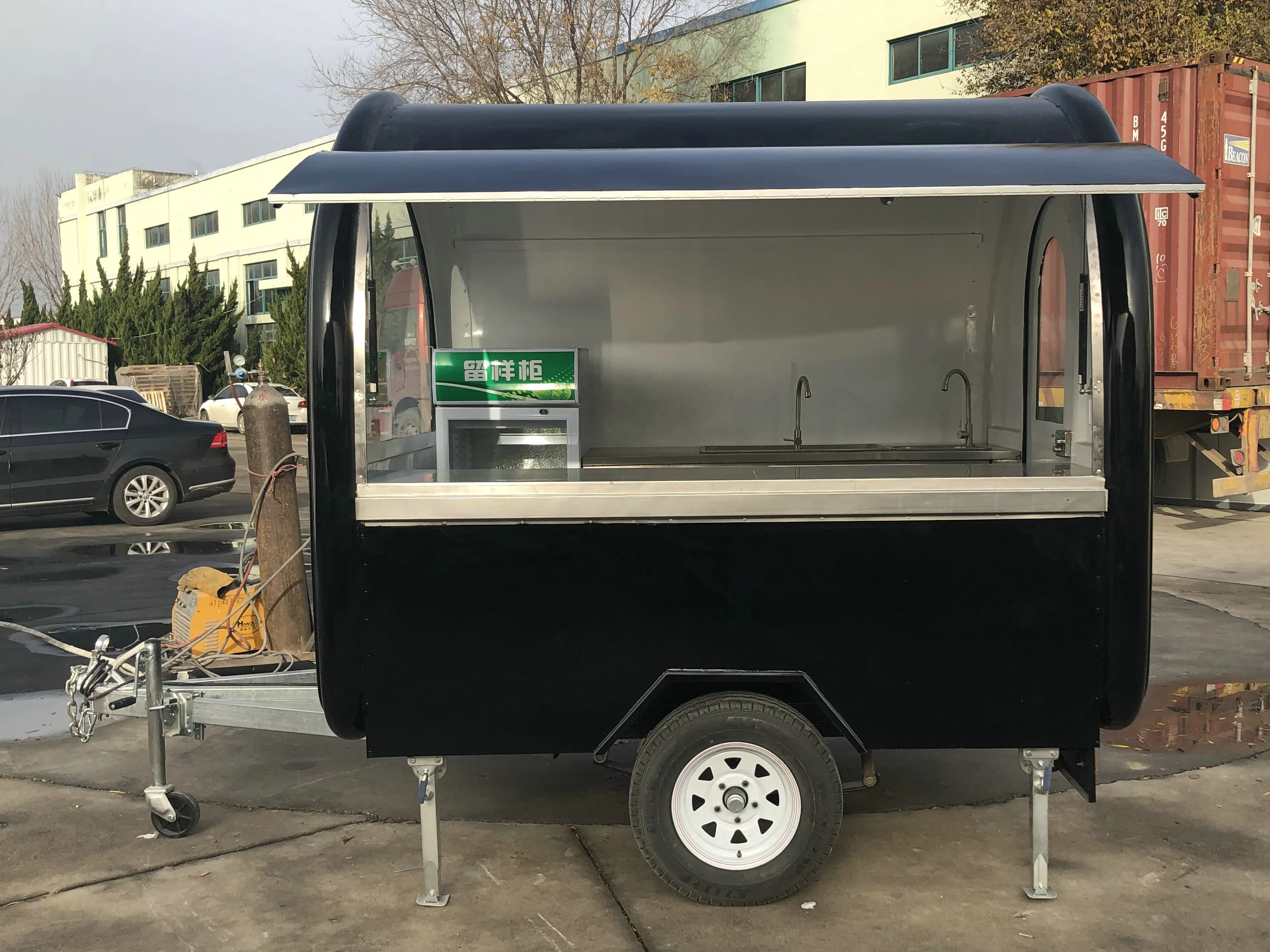 
China Street Mobile Popcorn Trailer Cart for sale 