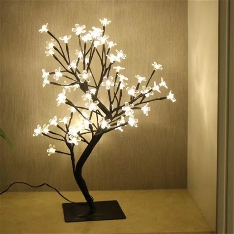 Factory direct interior decoration 64led cherry tree lamp