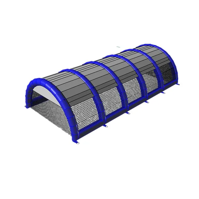 Large outdoor sealed tube style tent , giant inflatable exhibition tent , advertising inflatable tent for sale