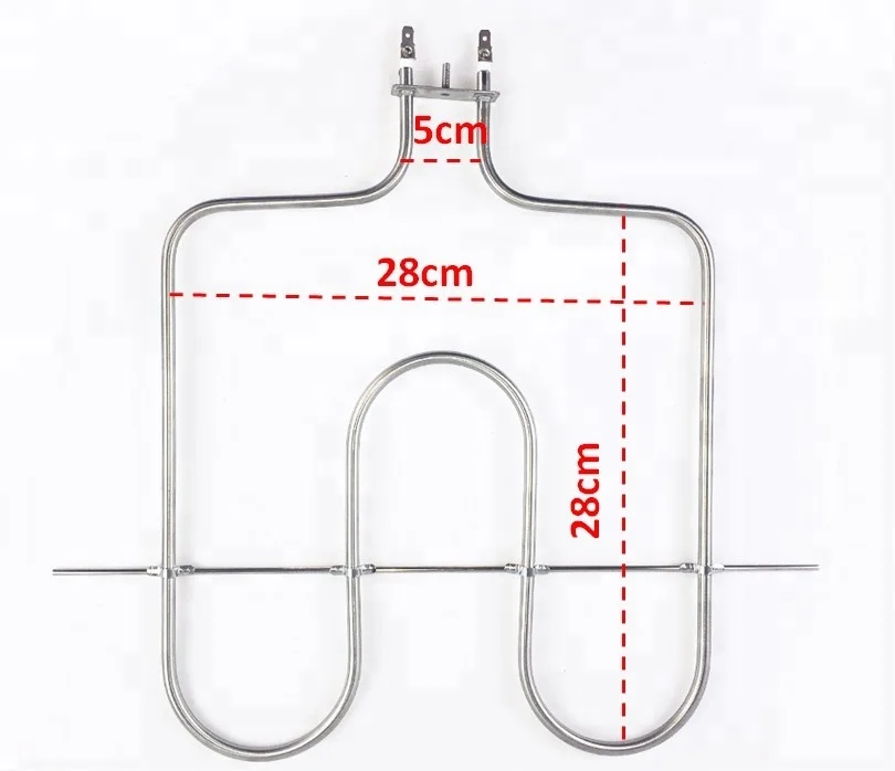 CE ROHS certified TZCX brand customized electric oven parts heating element heating tube