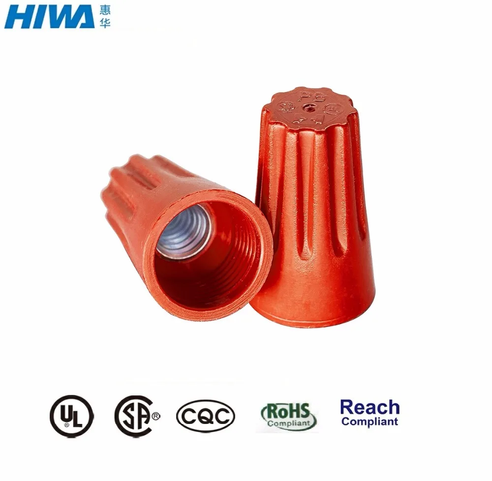 Screw on wire connector