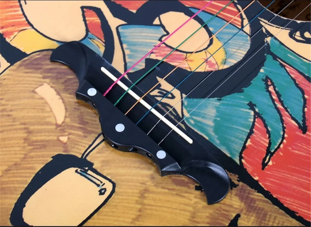 38 inch guitar color graph personality guitar beginner practice guitar student wholesale