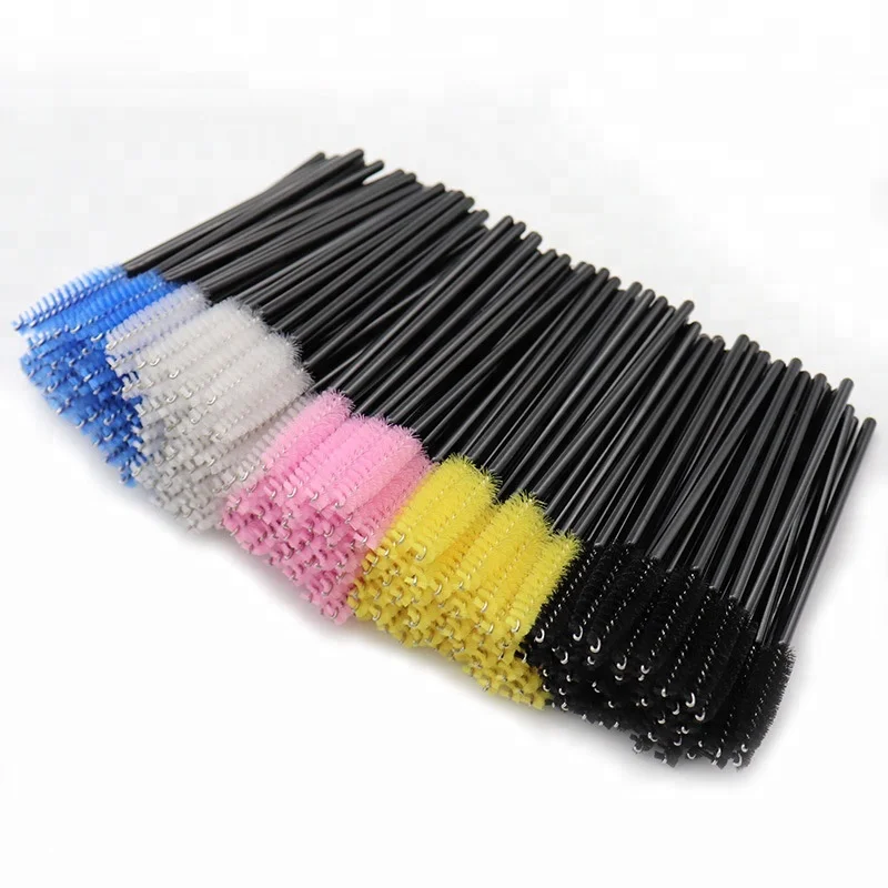 Wholesale products disposable makeup brushes plastic mascara brush