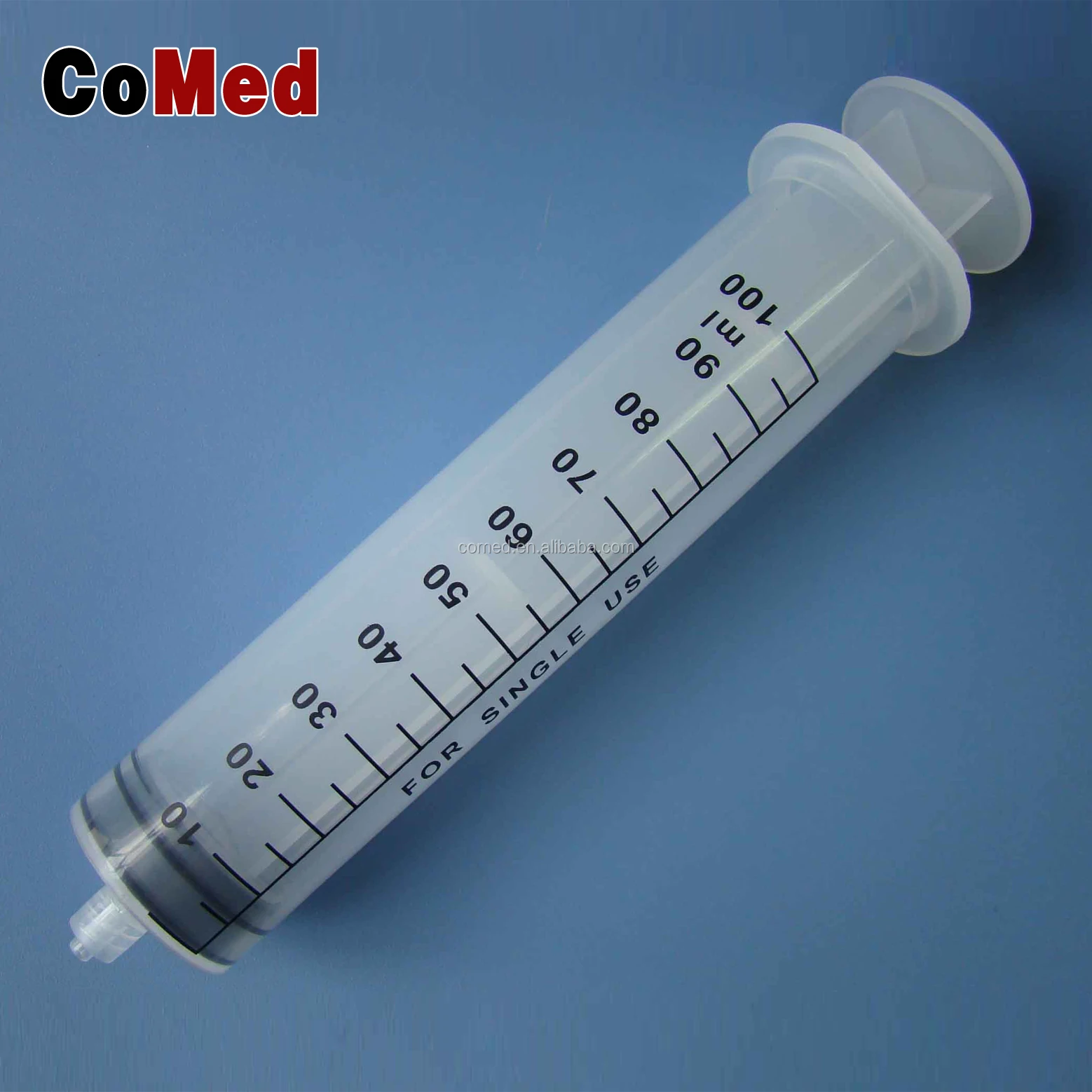Plastic luer lock largest syringe 100ml food syringe