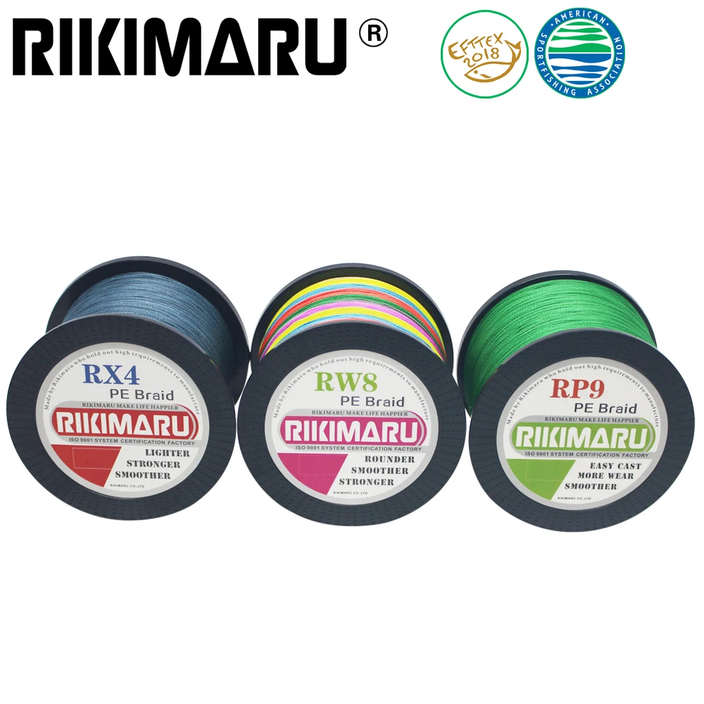 500m-1000m PE Braid 4 LB to 1200 LB  pe braided fishing line PE fishing line