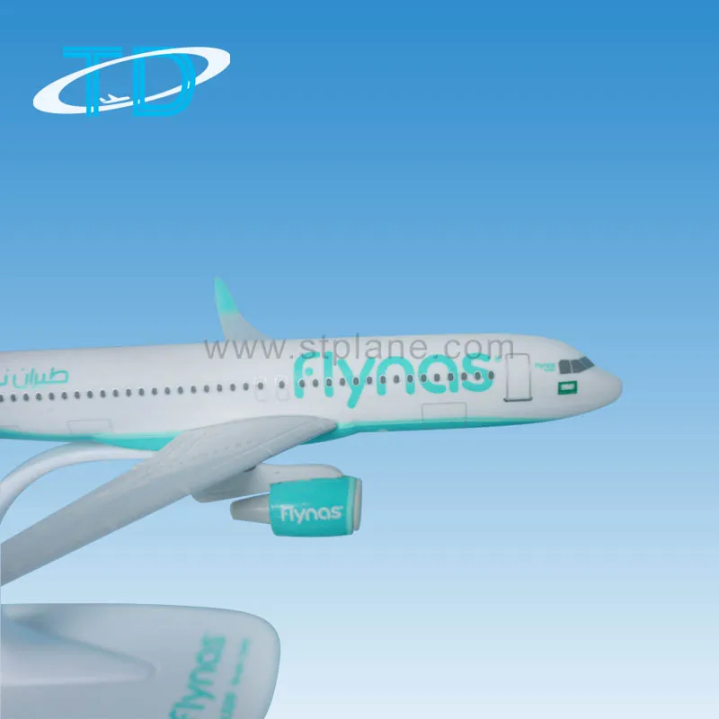 Flynas A320 (18cm) 1/200  Static Plastic Model Aircraft