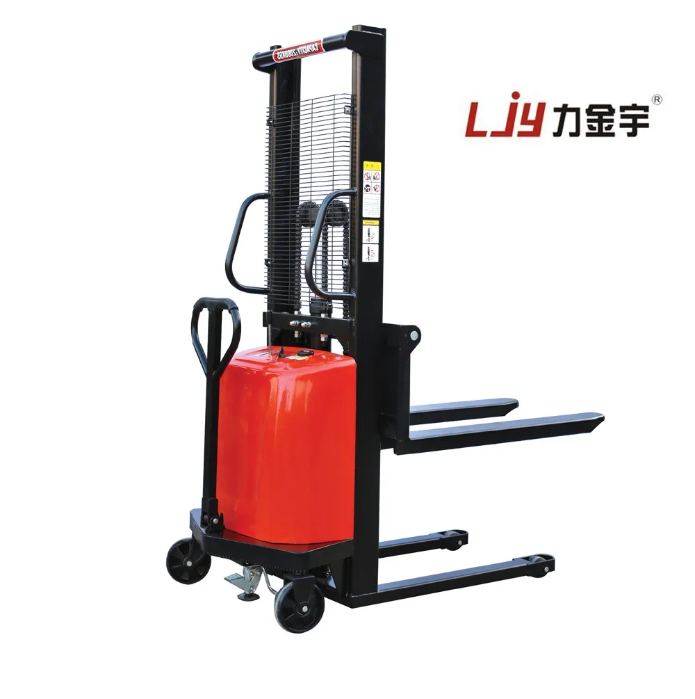 Semi electric stacker pallet stacker hydraulic pallet lifter jack
