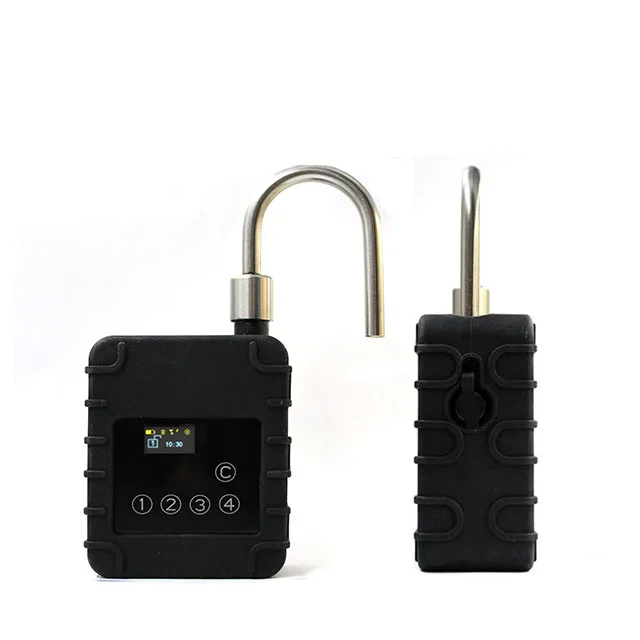 
Intelligent GPS container lock with real time anti-theft tracking 