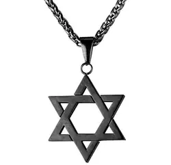 Wholesale Israel Jewish Star Of David Hollow Amulet Pendant