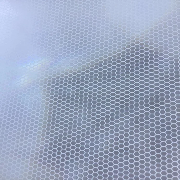 
Factory price printable plastic film prismatic reflective vinyl sheeting for warning and advertising 