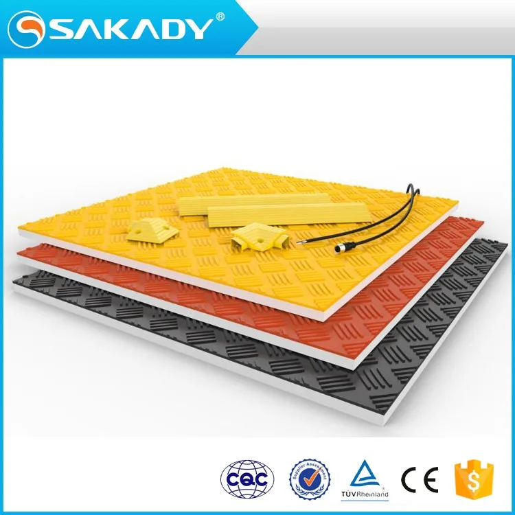 Long Service Life Rubber Industrial 1000kg Load Cell Weight Sensor Floor Mat