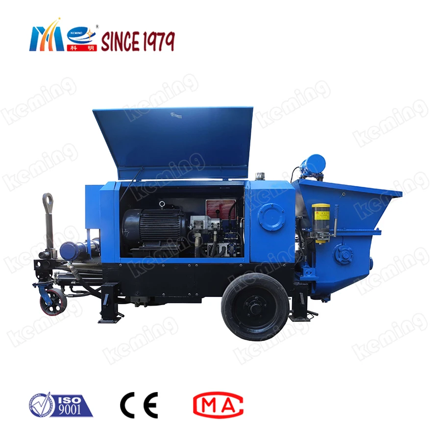 Tunnel Subway Construction Concrete Pumping and Spraying Used Small Concrete Pump Price