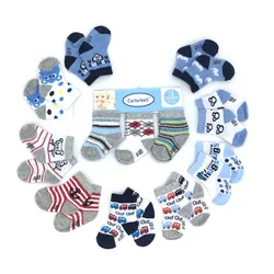 Hot Selling Soft And Colorful Anti Slip Cartoon Tude Baby Socks