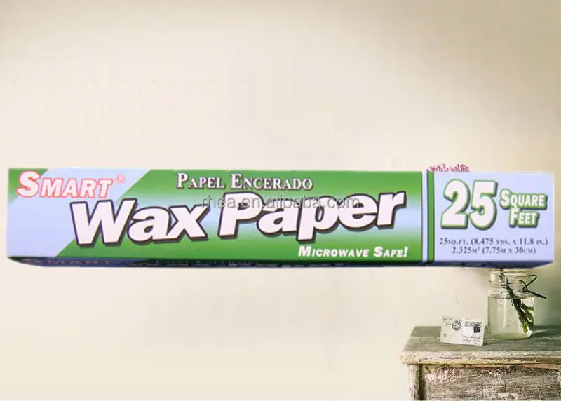 household food grade paper baking wax paper papel encerado colored baking paper