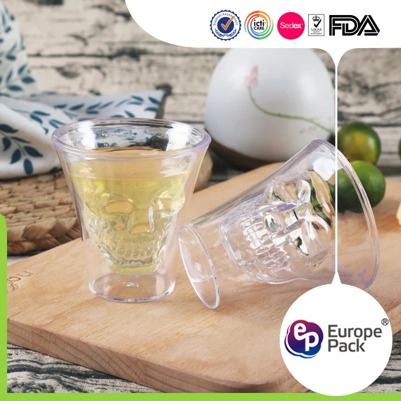 Китай 2017 новые продукты небольшой размер корзины пластиковый череп чашки для продажи