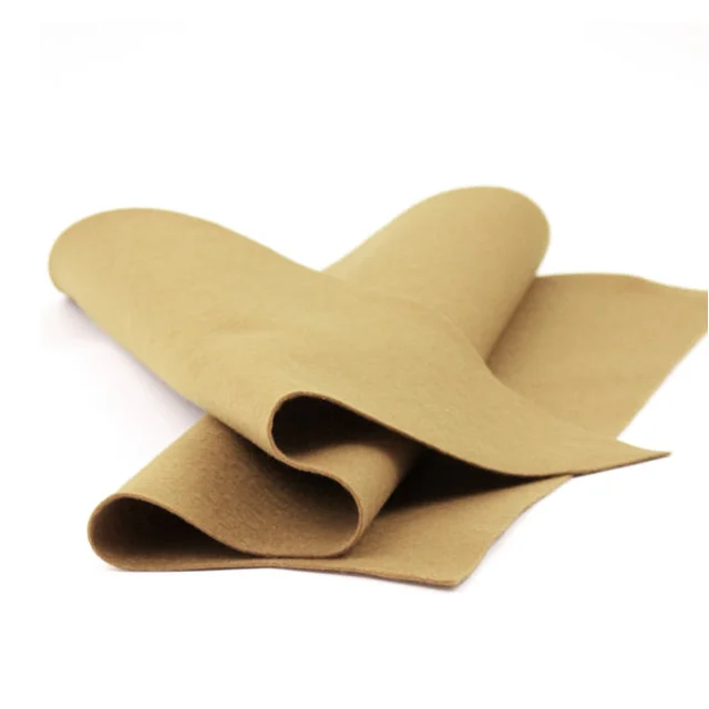 
factory needle colorful merino nonwoven fabric 3mm 5mm thick 100% german wool felt 