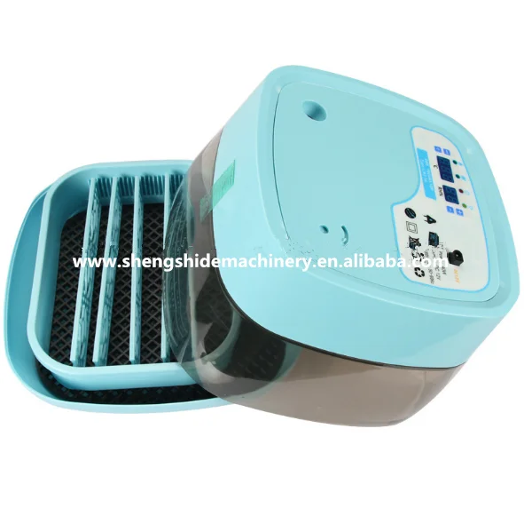 16 chicken eggs incubator hatcher/poultry egg incubator with egg tray turner